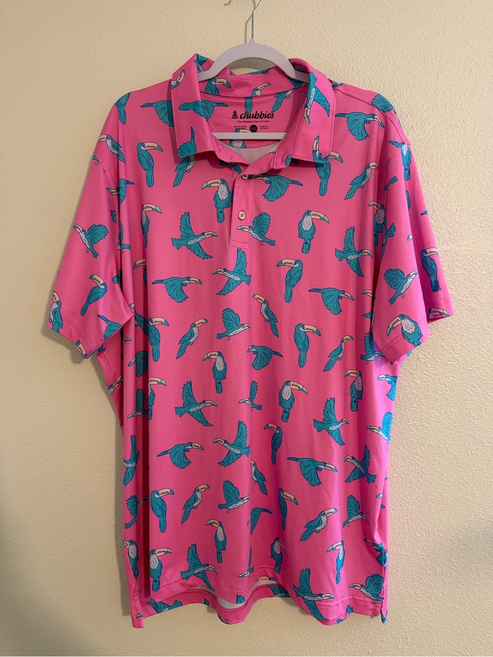 Chubbies The Toucan Do It Performance Polo Shirt